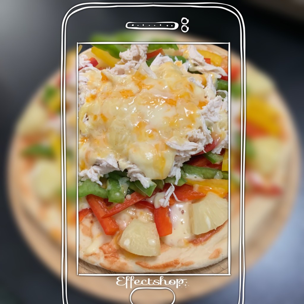 沒有被颱風打擾的比薩大餐